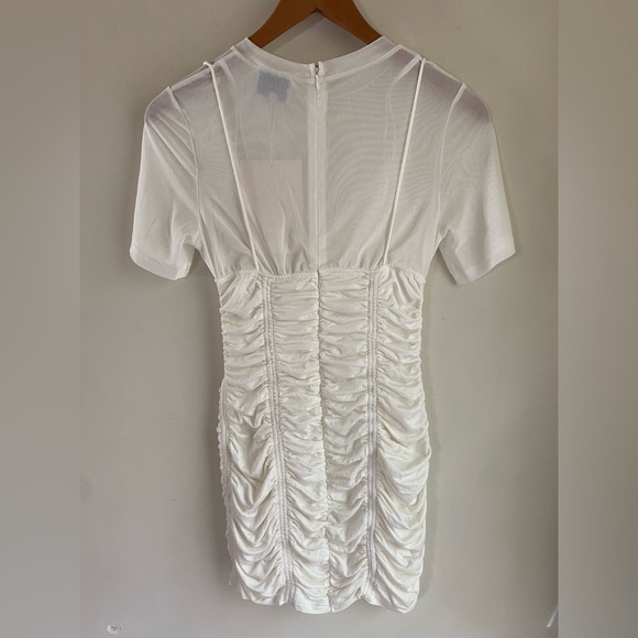 SABO Skirt-NWT Australian designed off white lined rayon/spandex mini Small/4. - Picture 6 of 17